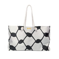 Keffiyeh tote bag original best front view — The YUMA Project Palestinian streetwear